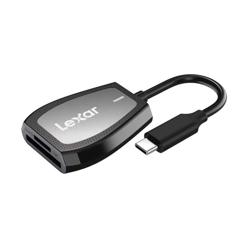Lexar Professional USB Type-C Dual-Slot Card Reader