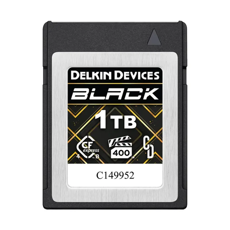 Delkin Devices 1TB BLACK CFexpress Type B 4.0 Memory Card