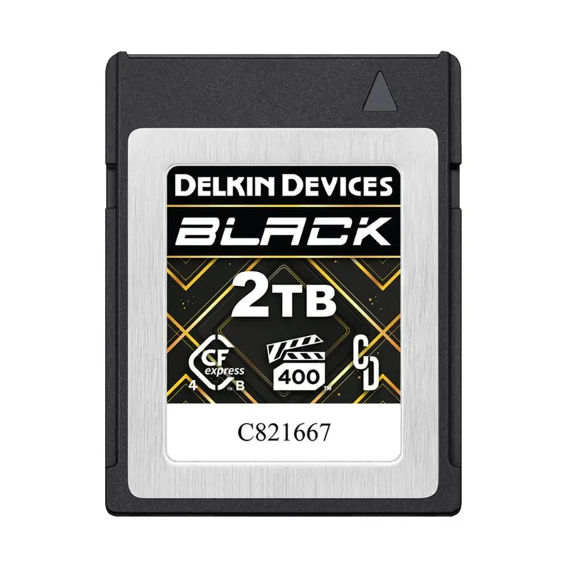 Delkin Devices 2TB BLACK CFexpress Type B 4.0 Memory Card