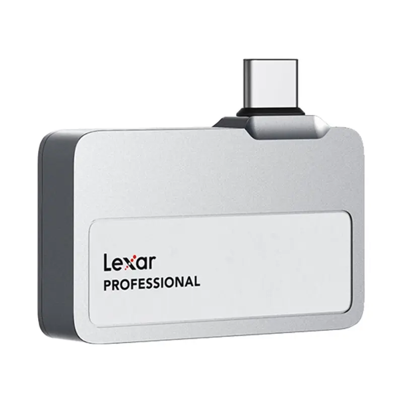Lexar 2TB Professional Go USB 3.2 Gen 2 Portable SSD (Black)
