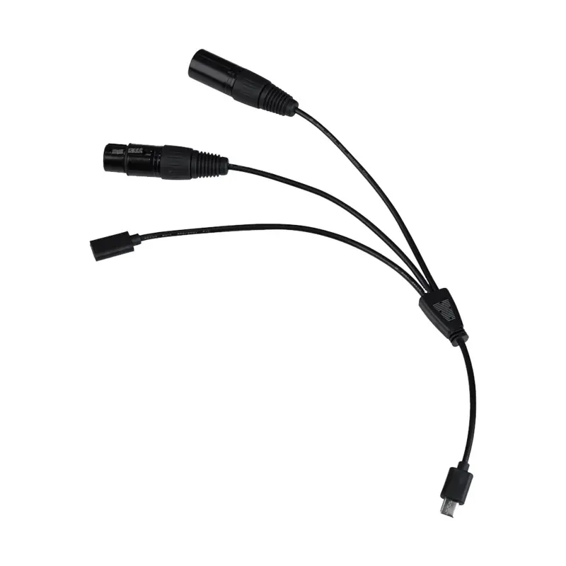Nanlite USB Type-C to DMX Cable for PavoBulb and PixelTube (25cm)