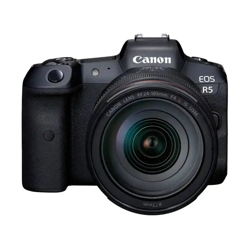 Canon EOS R5 Mirrorless Camera with 24-105mm f/4 Lens