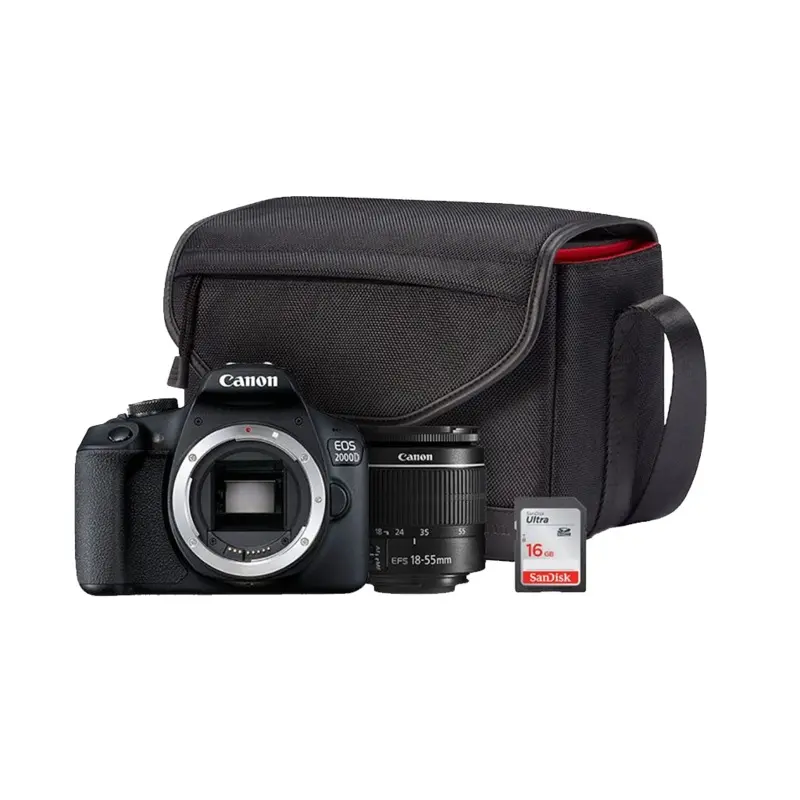Canon EOS 2000D DSLR Priceless Moments Starter Bundle