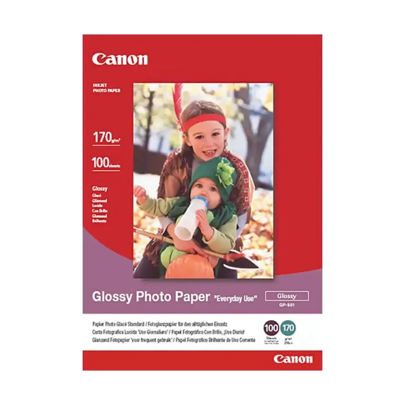 Canon GP-501 Glossy Photo Paper (10 x 15cm - 100 Sheets)