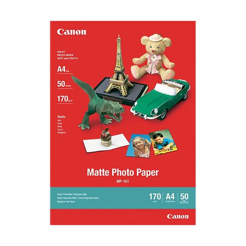 Canon MP-101 Matte Photo Paper (A4 - 50 Sheets)