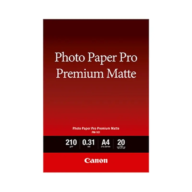 Canon PM-101 Pro Premium Matte Paper (A4 - 20 Sheets)