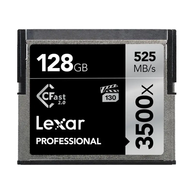 Lexar 128GB Professional 3500x CFast 2.0 Memory Card