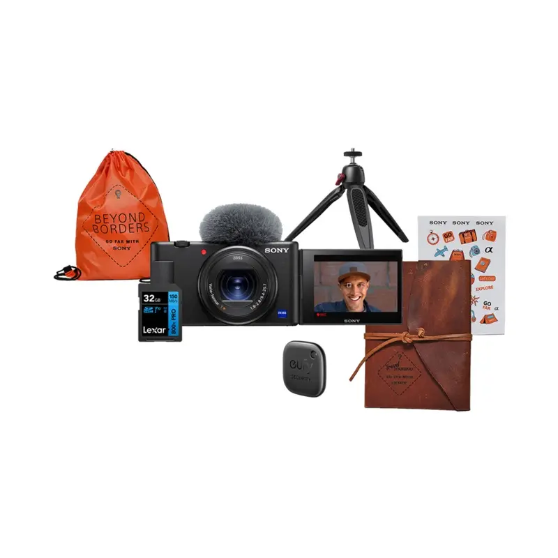 Sony ZV-1 Digital Camera with FREE Beyond Borders Travel Kit