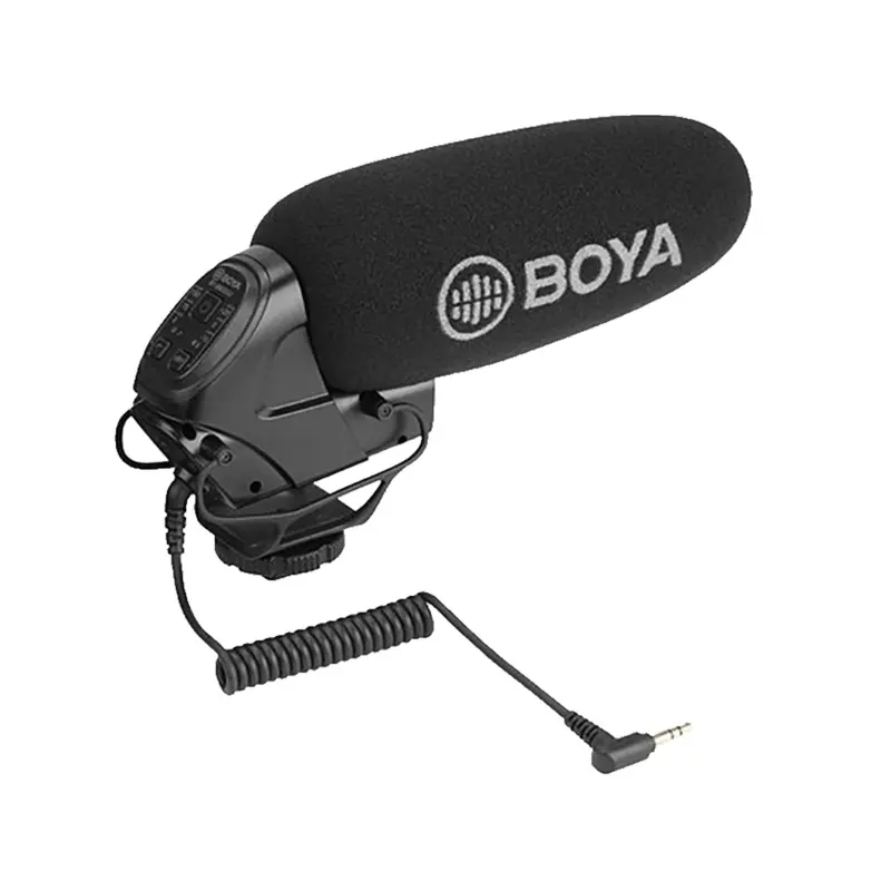 BOYA BY-BM3032 Camera-Mount Supercardioid Shotgun Microphone