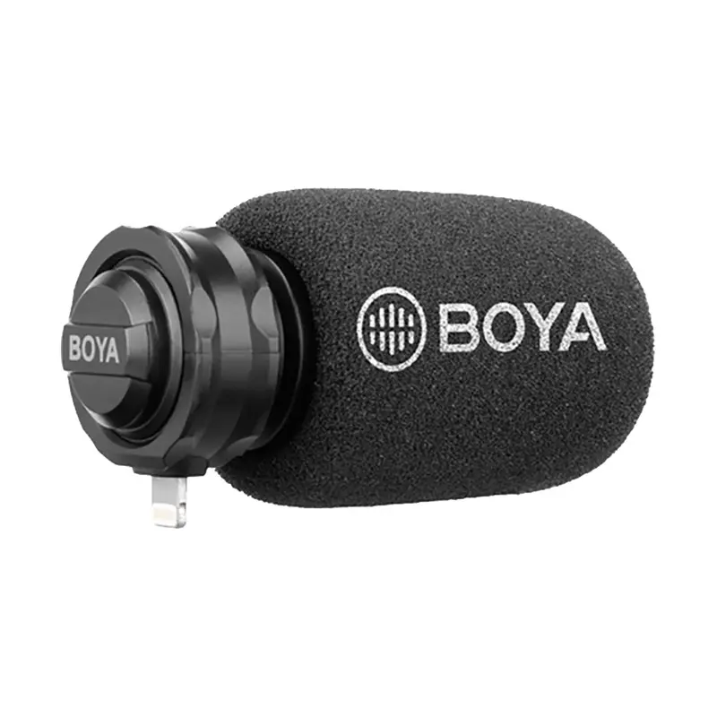 BOYA BY-DM200 Plug-In Digital Cardioid Microphone for Lightning iOS Devices