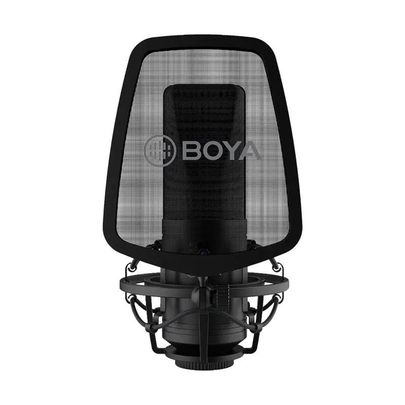 BOYA BY-M1000 Large-Diaphram Multi-Pattern Condenser Studio Microphone