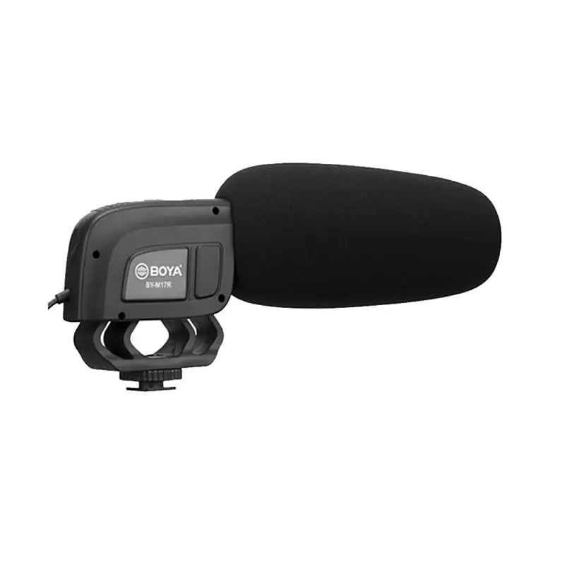 BOYA BY-M17R Camera-Mount Supercardioid Shotgun Microphone