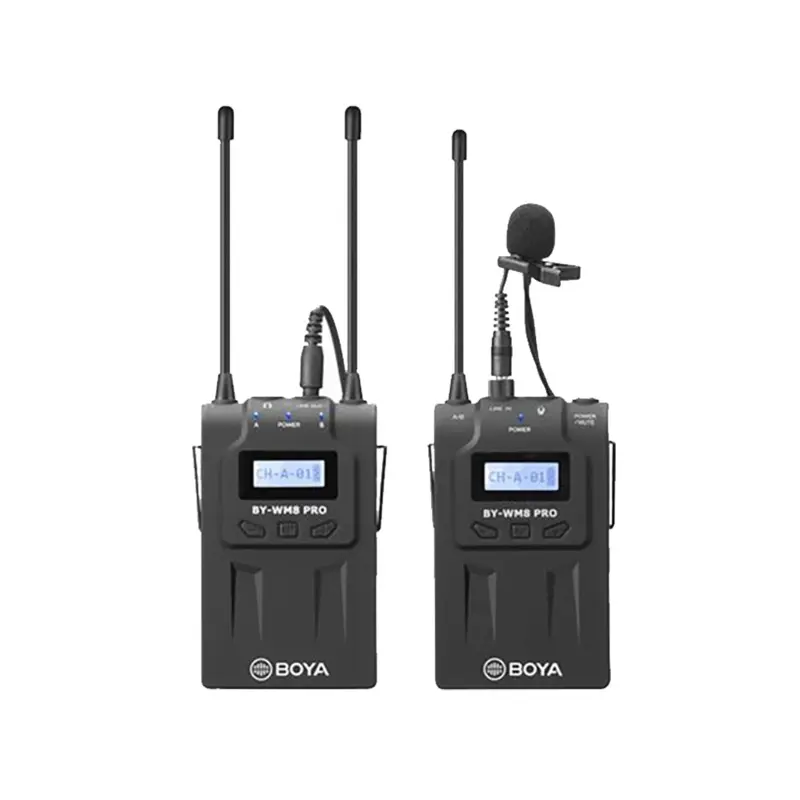BOYA BY-WM8 Pro-K1 Dual-Channel Wireless Lavalier System