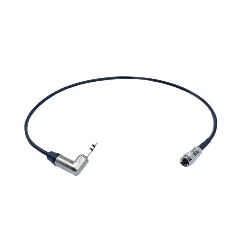 Atomos LTC to Right-Angle 3.5mm Mic-Level Timecode Cable for UltraSync ONE