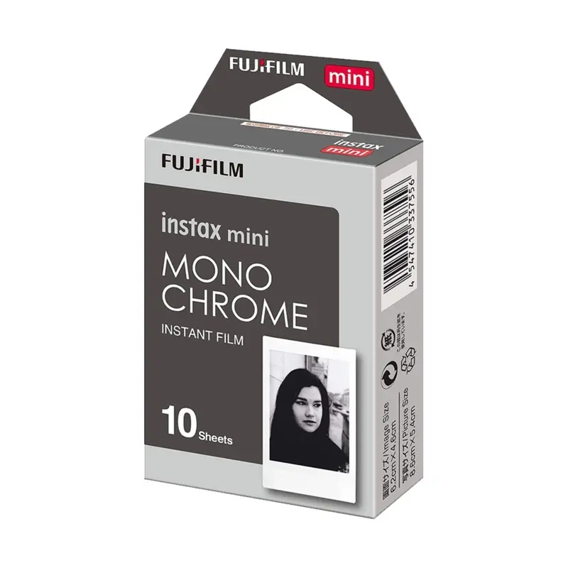 Fujifilm Instax Mini Instant Film - Monochrome (10 Shots)
