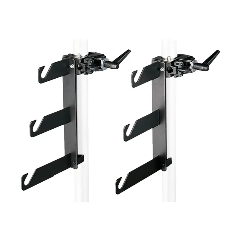 Manfrotto 044 Background Holder Hooks and Super Clamps for 3 Backgrounds - Set of 2
