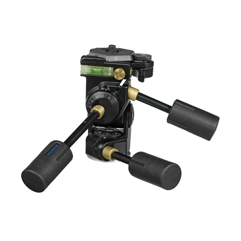 Manfrotto 229 3-Way, Pan-and-Tilt Head with 030-14 Quick Release Plate