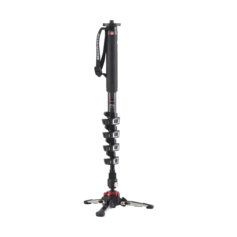 Manfrotto MVMXPROC5 Carbon Fiber 5-Section Video Monopod with Fluidtech Base