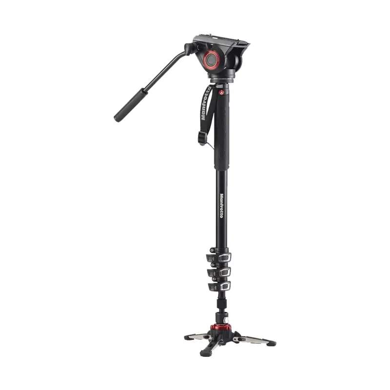 Manfrotto VMXPRO500 4-Section Video Monopod with Fluidtech Base & MVH500AH 2-Way Head