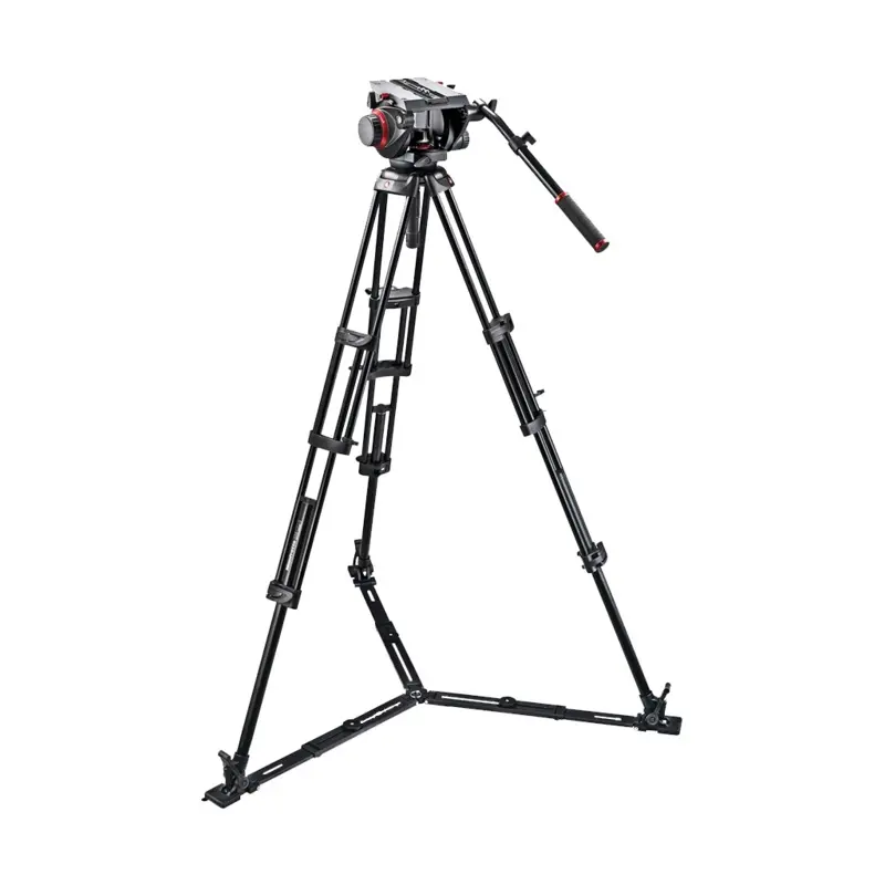 Manfrotto 509HD Head + 545GB Legs + 100PN Bag Pro Video Tripod Kit