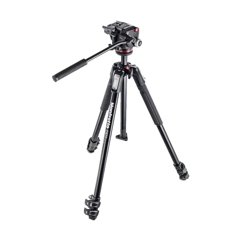 Manfrotto MK190X3-2W Aluminium 3-Section Tripod with 2-Way head