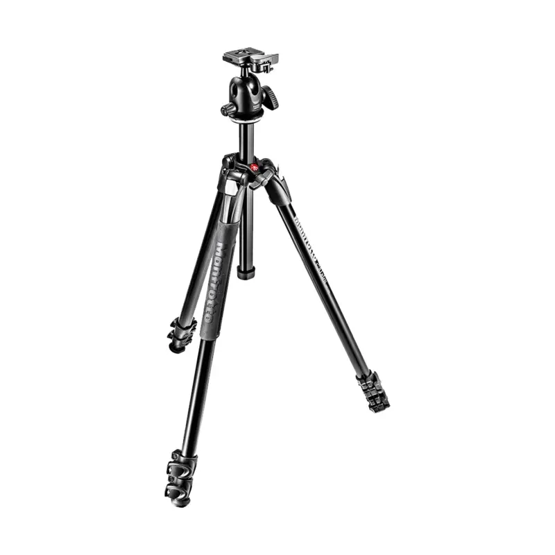 Manfrotto MK290XTA3-BH 290 Xtra Aluminium 3-Section Tripod with Ball Head