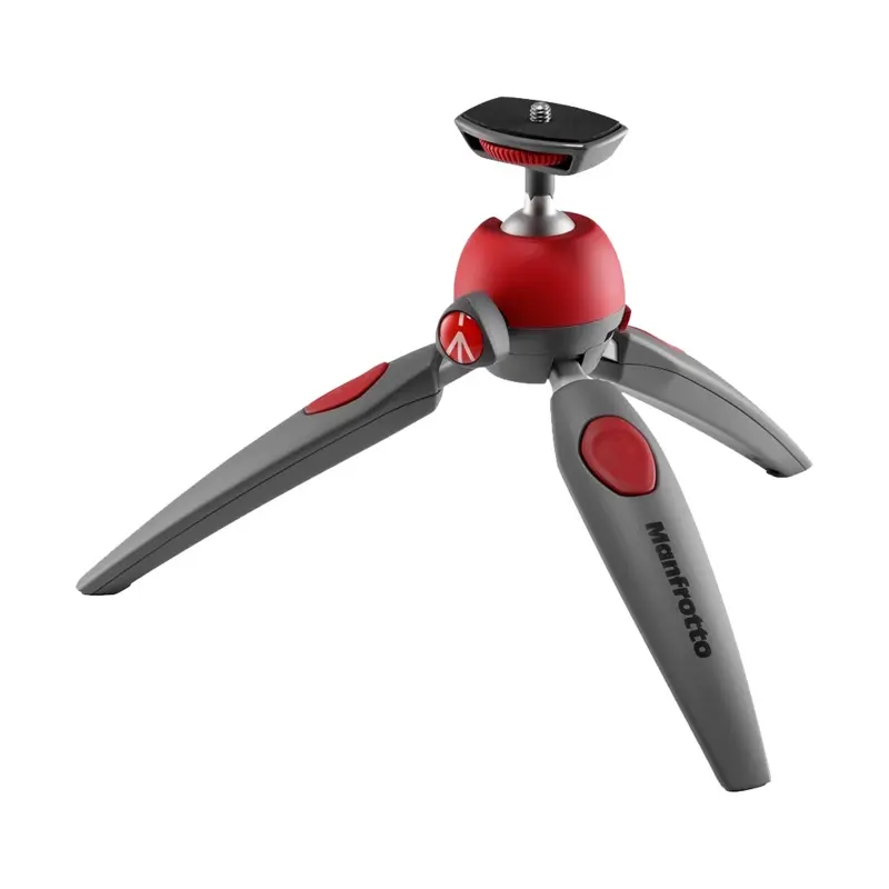 Manfrotto Pixi EVO 2-Section Mini Tripod (Red)