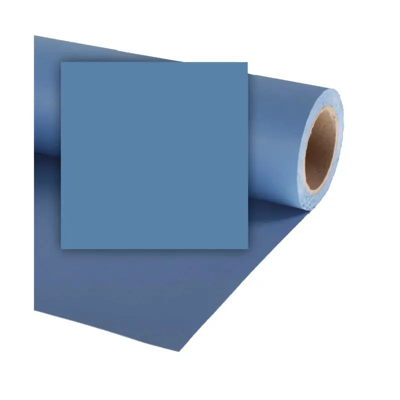 Colorama 1.35 x 11m Background Paper (China Blue)