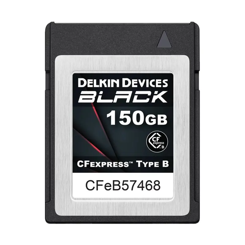 Delkin Devices 150GB BLACK CFexpress Type B Memory Card