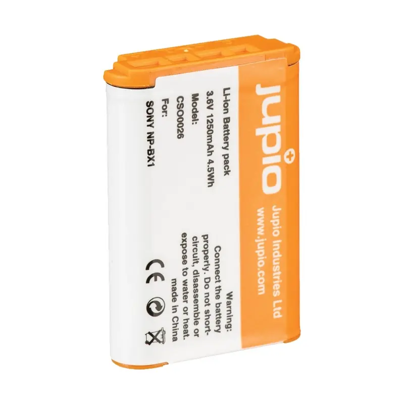 Jupio NP-BX1 Lithium-Ion Battery Pack (3.6V, 1250mAh)