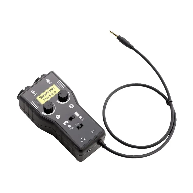 Saramonic SmartRig+ 2-Channel XLR Microphone Audio Mixer