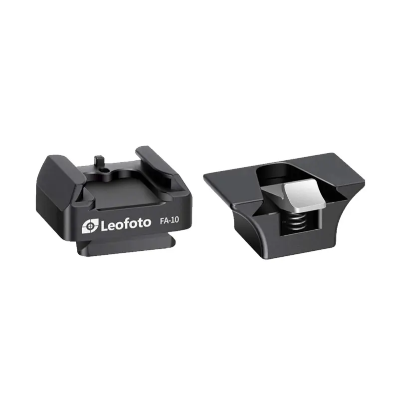 Leofoto FA-12+FA-10 Cold Shoe and Hot Shoe Adapter