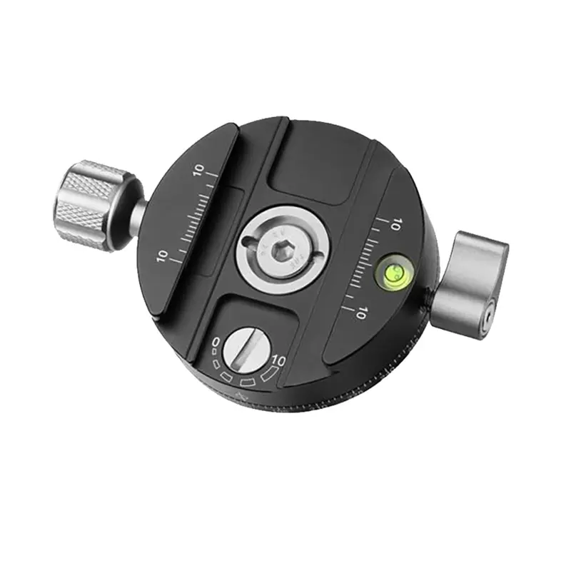 Leofoto PAN-02 Panning Clamp with QP-70N Arca-Swiss Quick Release Plate