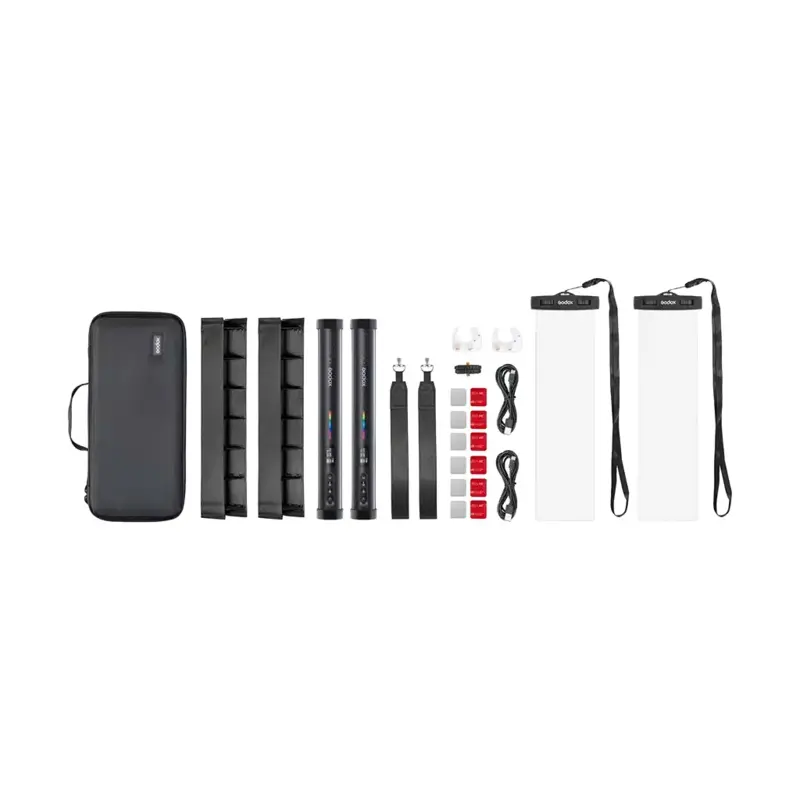 Godox TL30 RGB LED Tube Light 2-Light Kit