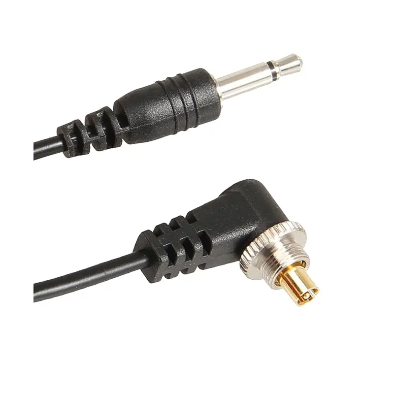 Phottix Sync Cord 40cm 3.5mm Male to Locking PC