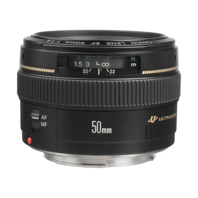 USED Canon EF 50mm f/1.4 USM Lens - Rating 7/10 (S45677)