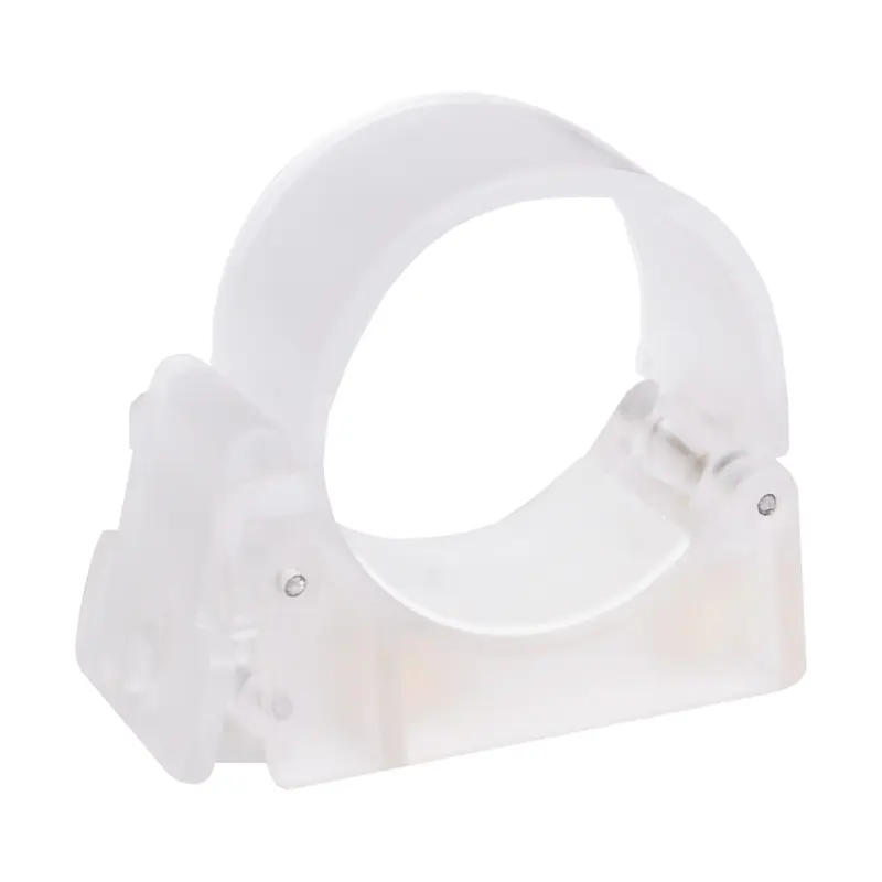 Nanlite PavoTube Transparent Polycarbonate Clip with Two 1/4"-20 Receivers