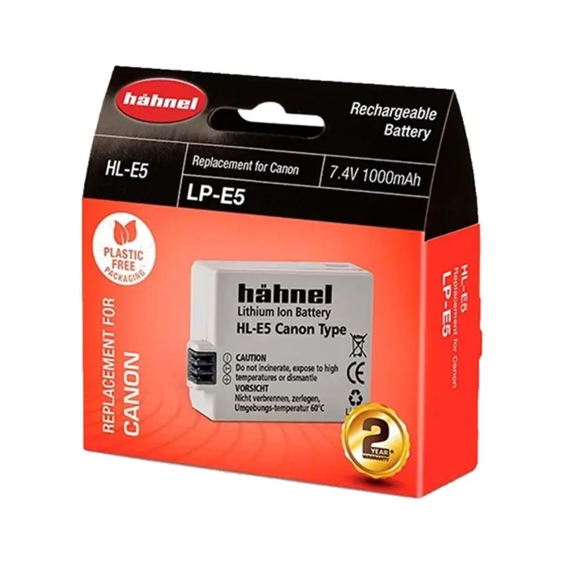 Hahnel HL-E5 Lithium Ion Battery for Canon (LP-E5)