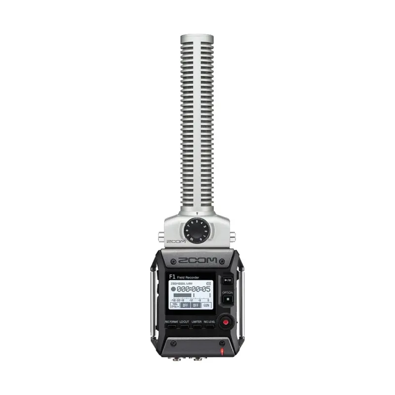 Zoom F1 Field Recorder with Shotgun Microphone