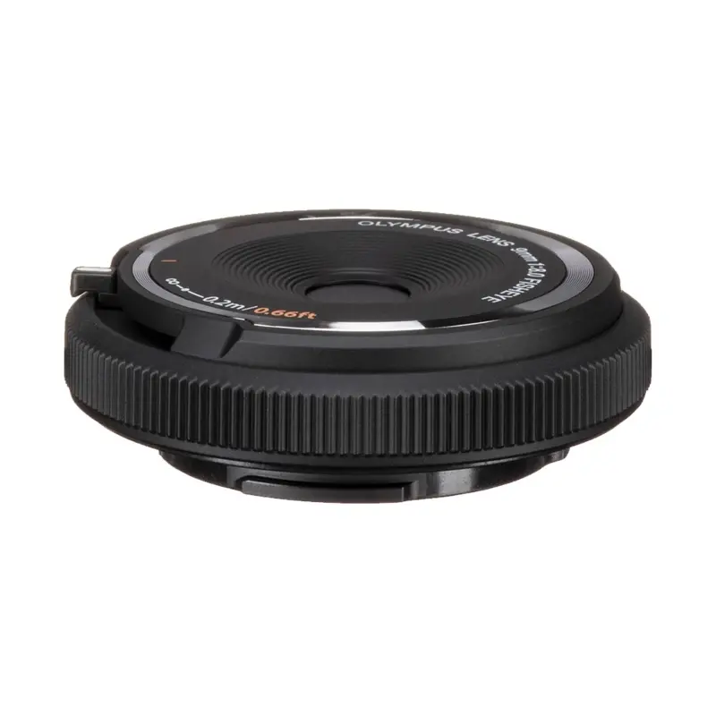 Olympus Fisheye Body Cap 9mm f/8 Lens (MFT) (Online Only. ETA 3-5 Days)
