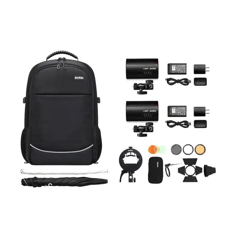 Godox AD100pro Pocket Flash 2-Light Kit