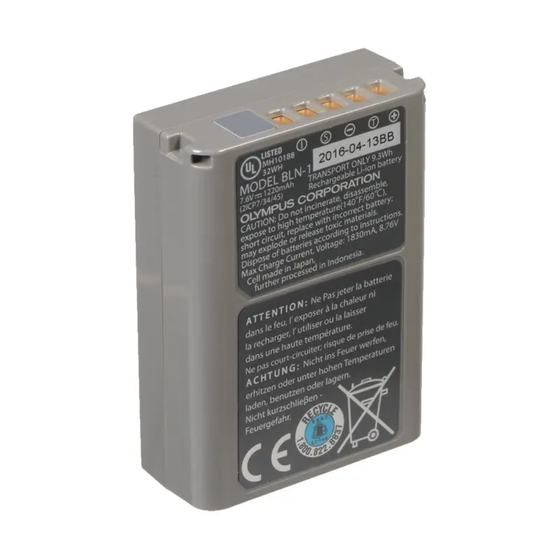 Olympus BLN-1 Lithium-Ion Battery (Online Only. ETA 3-5 Days)