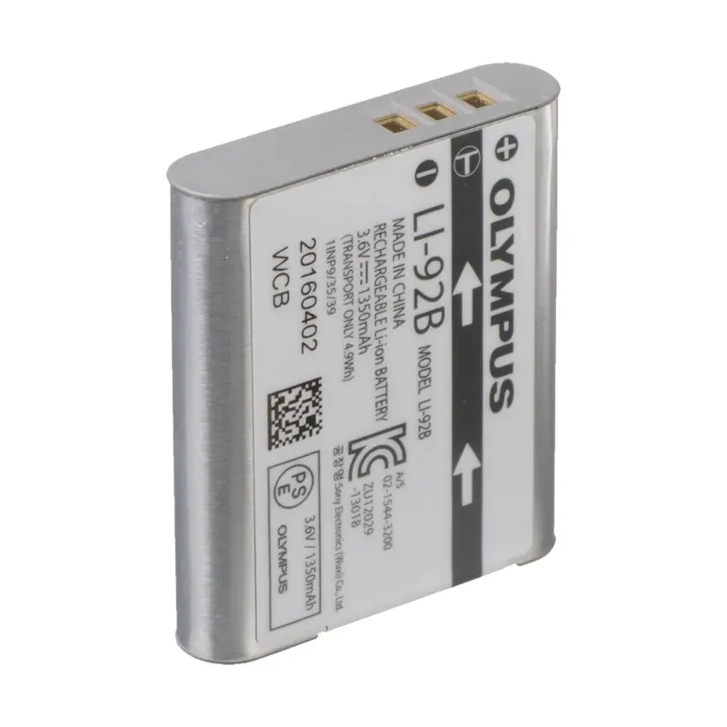 Olympus LI-92B Rechargeable Lithium-Ion Battery For Tough Cameras