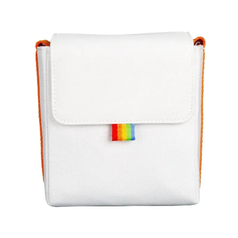Polaroid Now Camera Bag (White & Orange)