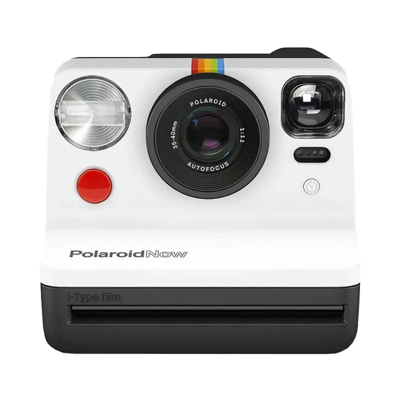 Polaroid Now Instant Film Camera (Black & White)