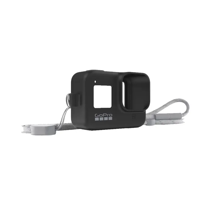 GoPro Silicone Sleeve and Adjustable Lanyard Kit for GoPro HERO8 (Blackout)