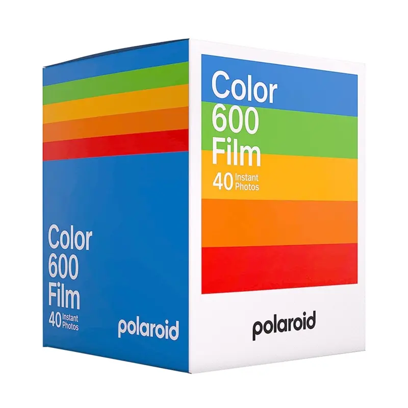 Polaroid Color 600 Instant Film (5-Pack, 40 Exposures)