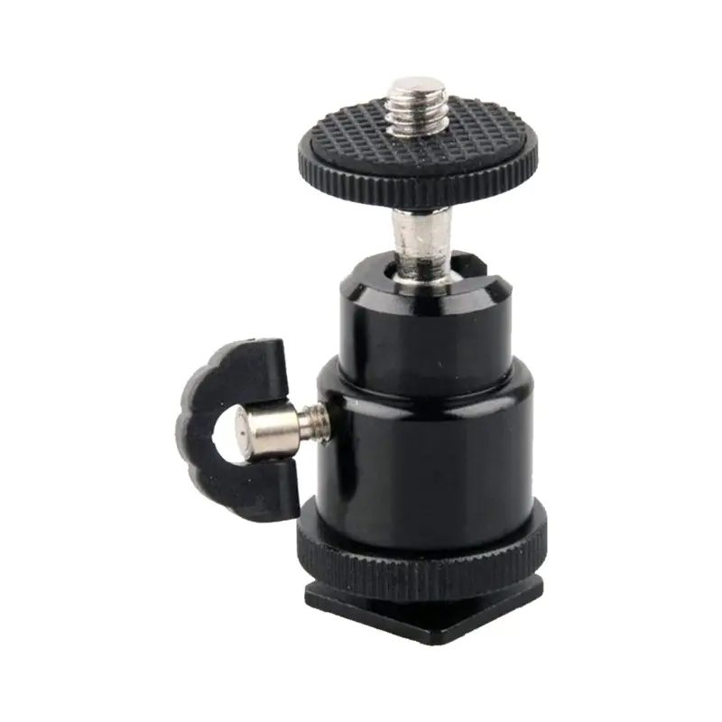 Xtreme Hot Shoe with Mini Ball Head and Lock Tight Mount