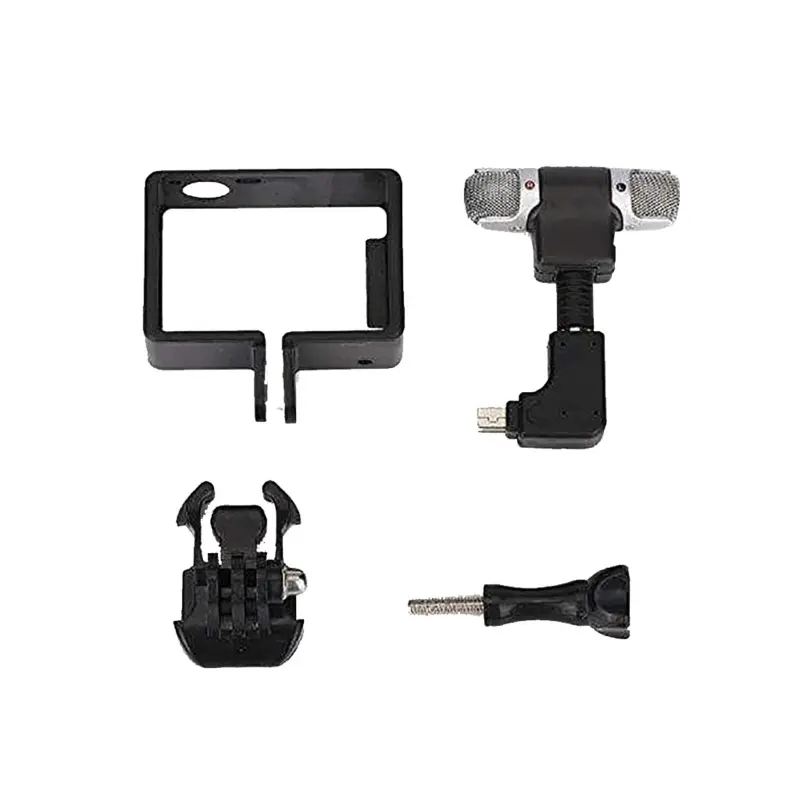 Xtreme Naked Frame with Mic Combo for HERO4/3+