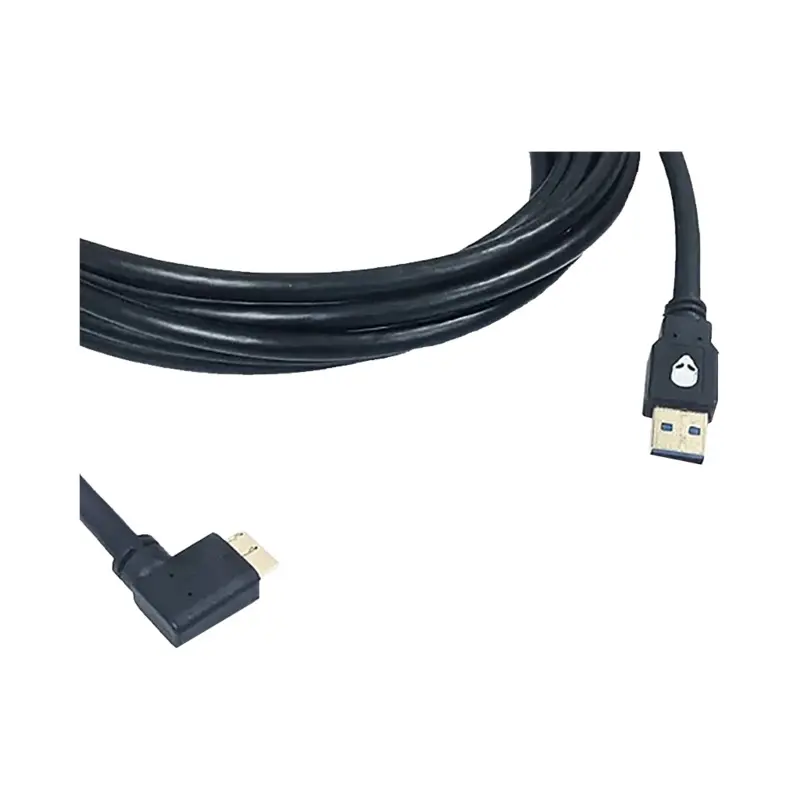 Area51 Tether Co. Aurora Pro+ USB Micro-B Right Angle to USB 3.0 A Tether Cable 4.6m